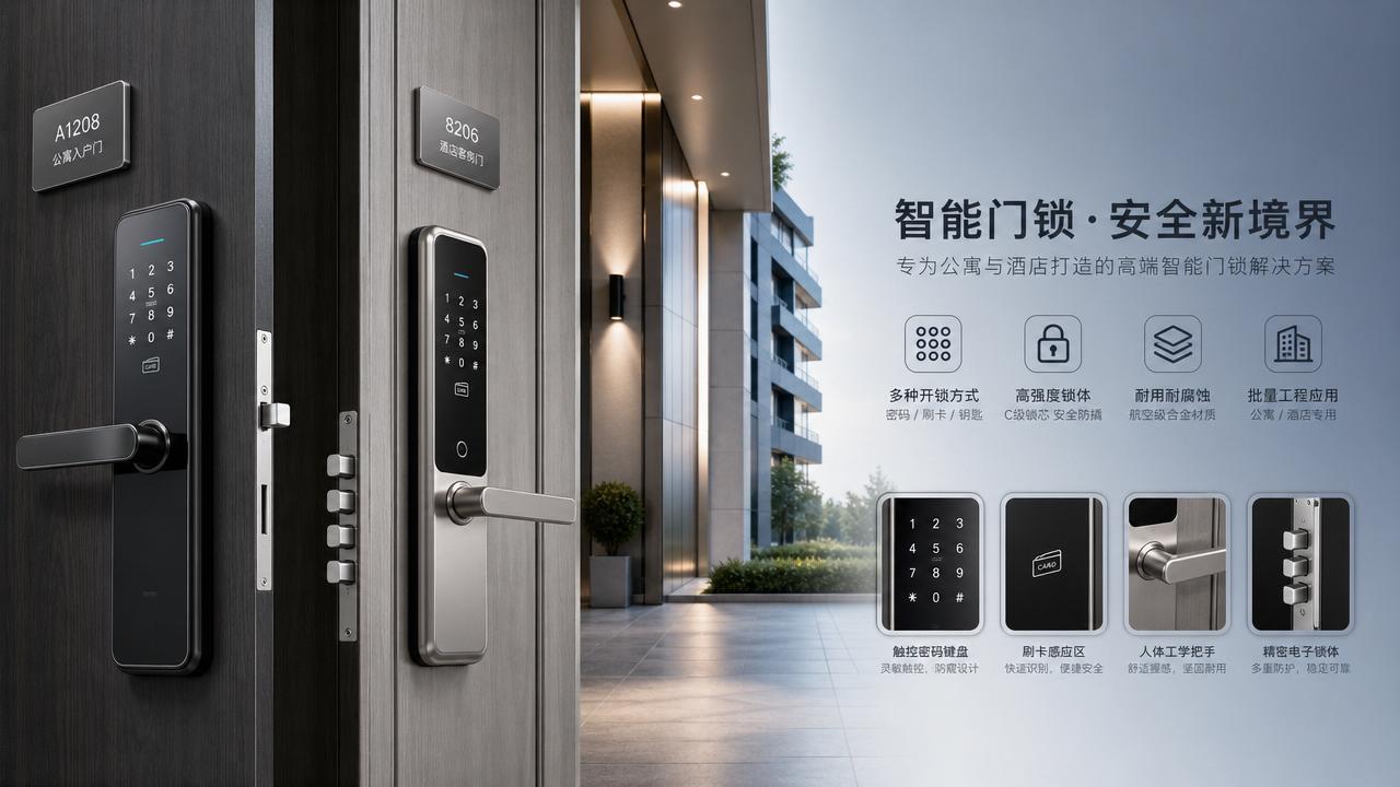 Wholesale Smart Door Locks: Which Features Matter for Apartment and Hotel Projects?