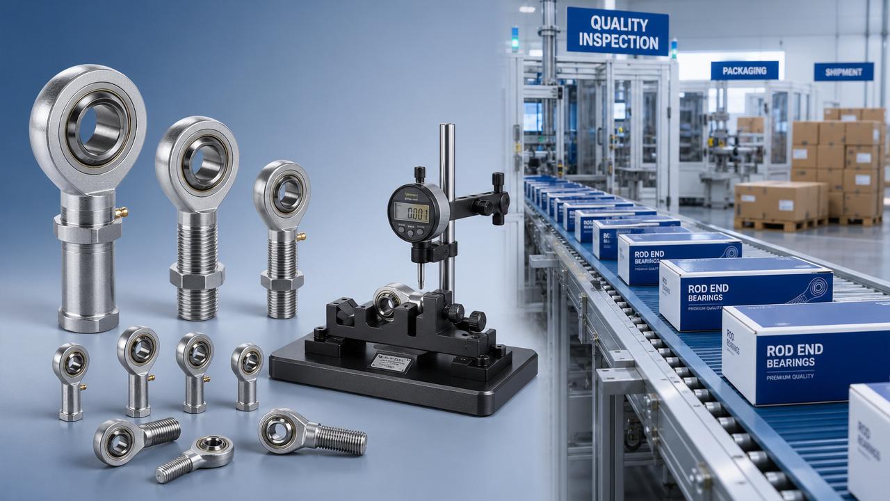 How to Evaluate Rod End Bearings Wholesale Suppliers for Load, Quality, and Lead Time