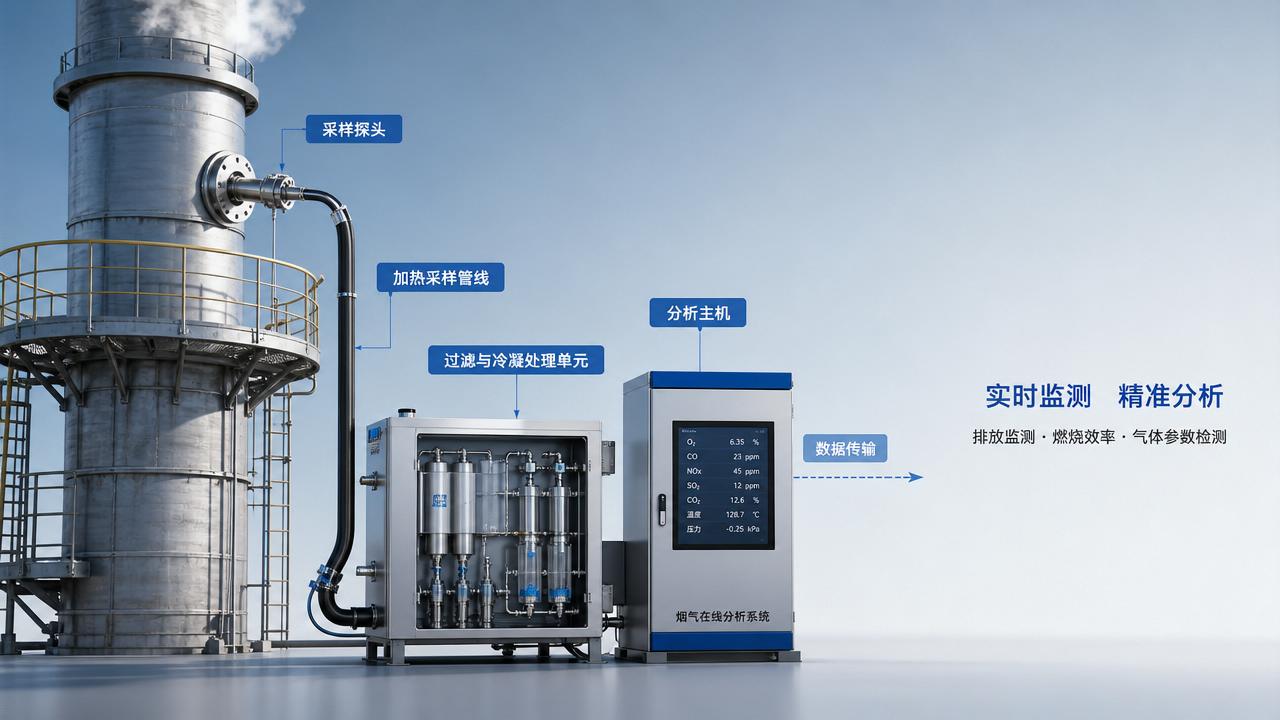 How a Stack Gas Analyzer Works and Which Parameters Matter in Emissions Monitoring