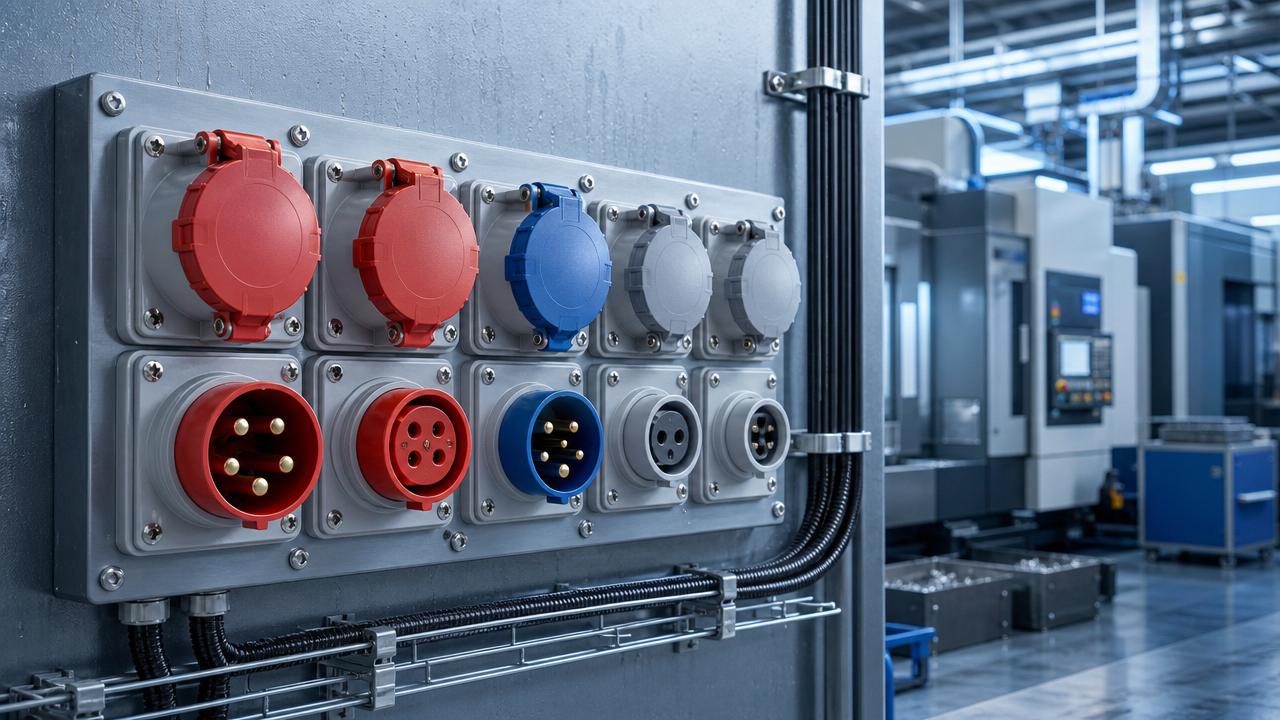 Industrial Wall Sockets: What to Check Before Choosing IP Rating, Current, and Plug Type