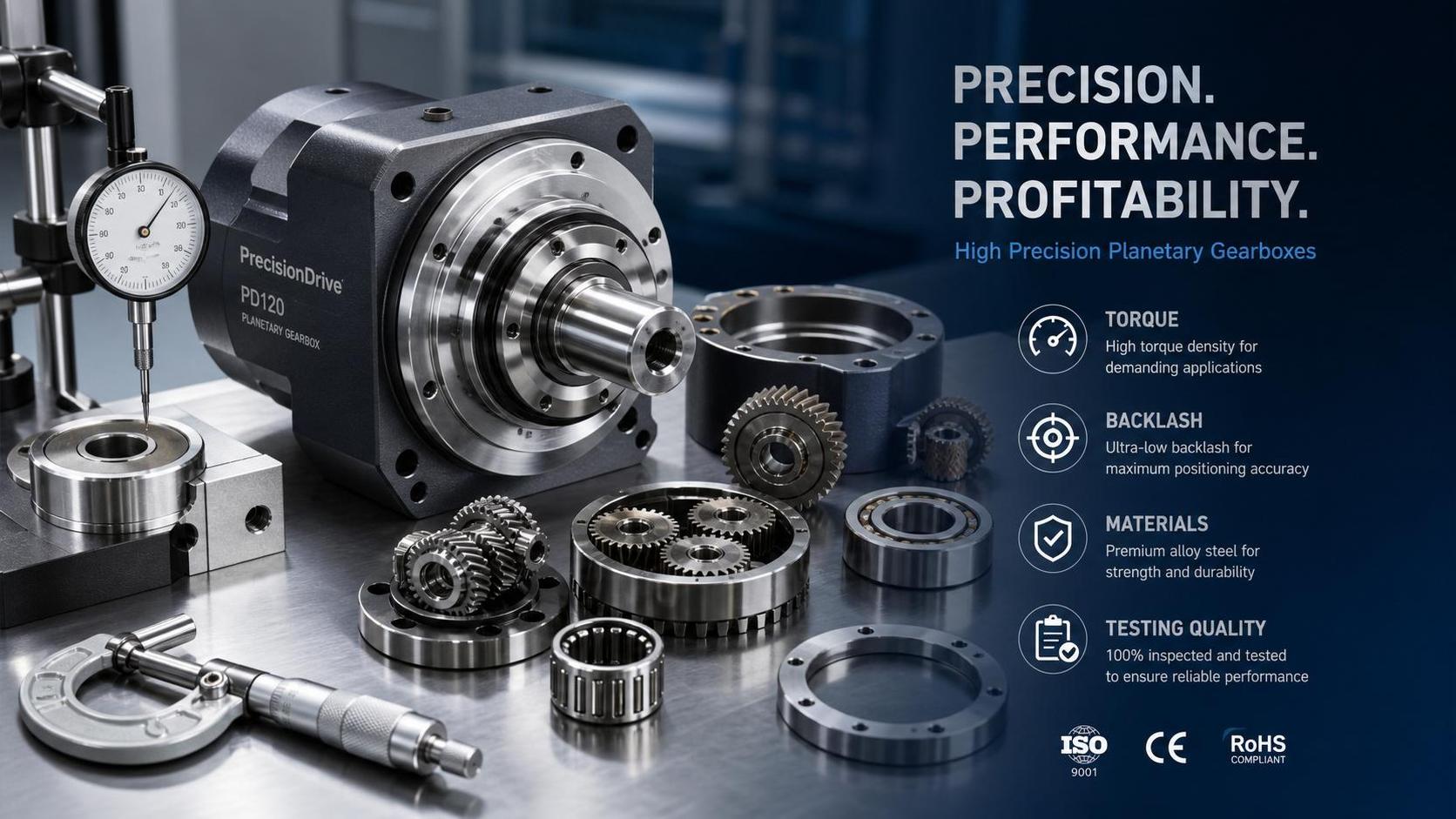 Planetary Gearbox Manufacturer Comparison: What to Check Before Requesting a Quote