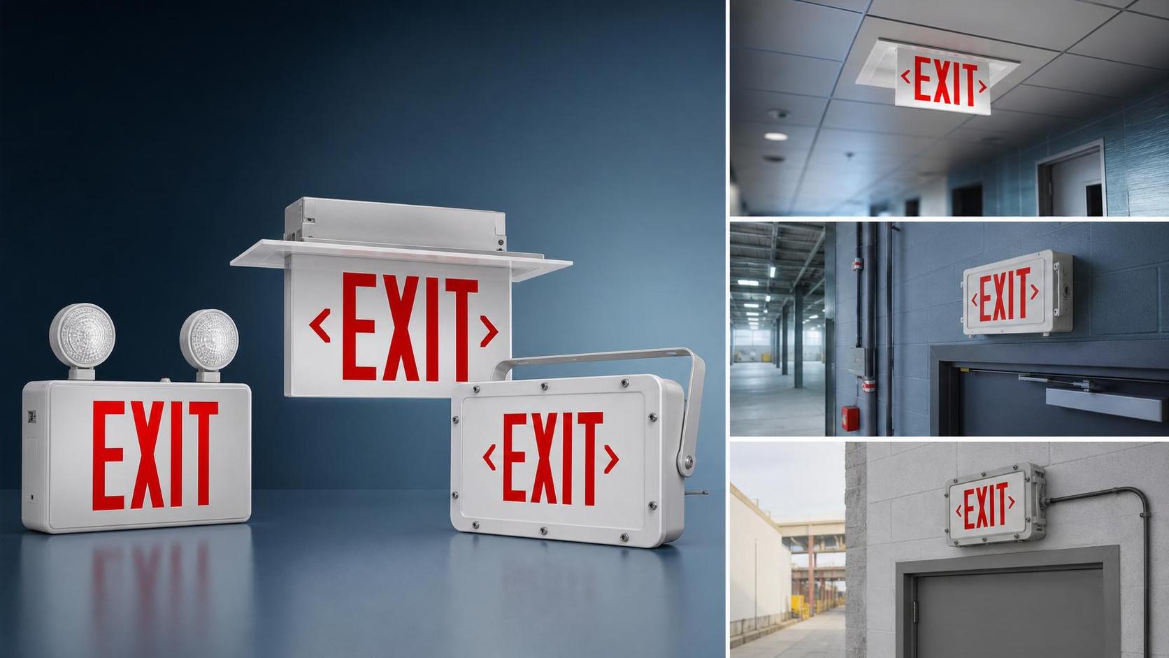 Where Emergency Exit Lights LED Work Best: Battery Backup, Mounting, and Code Basics