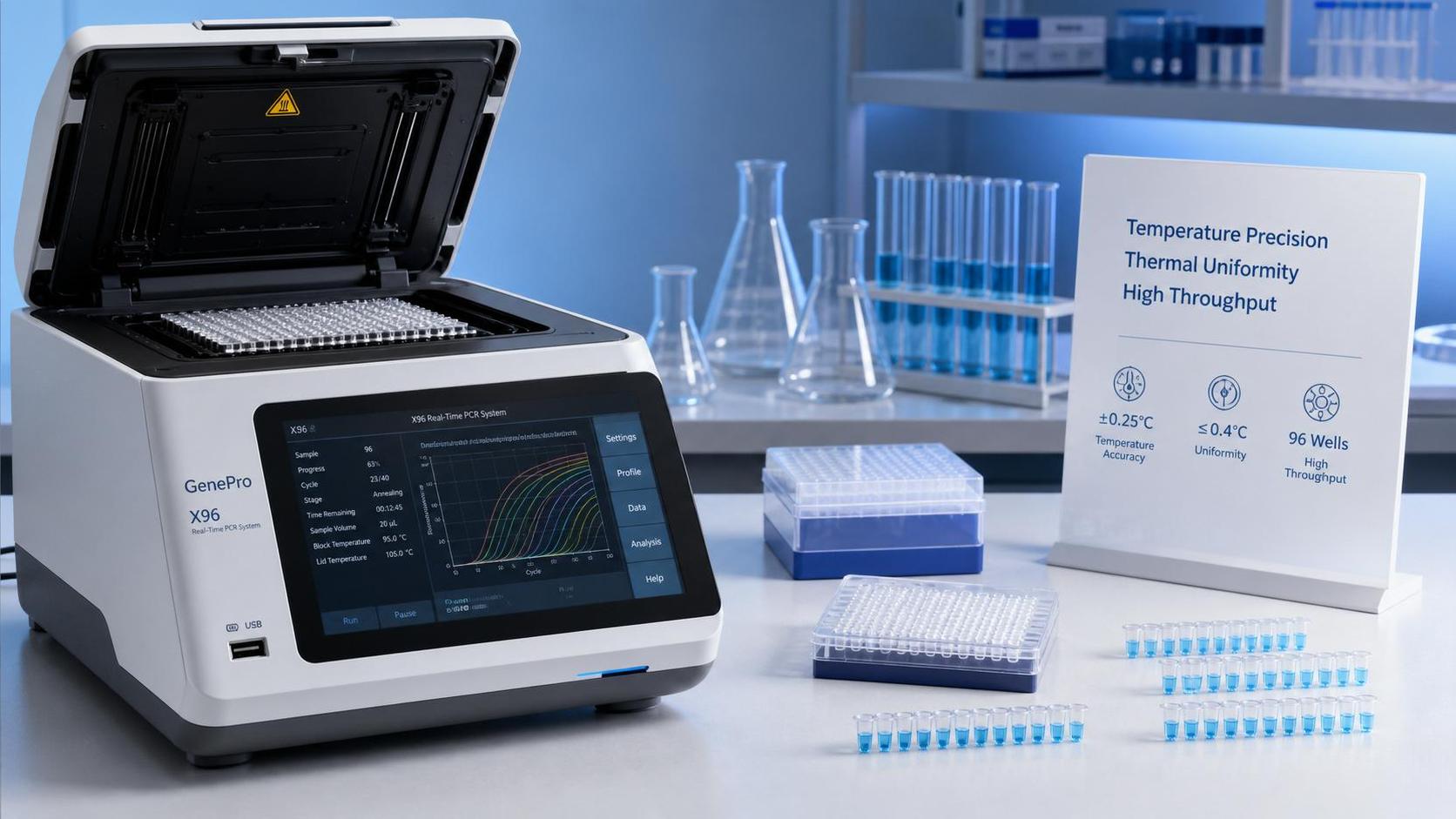 PCR Thermal Cyclers Explained: Key Temperature Accuracy and Throughput Specs