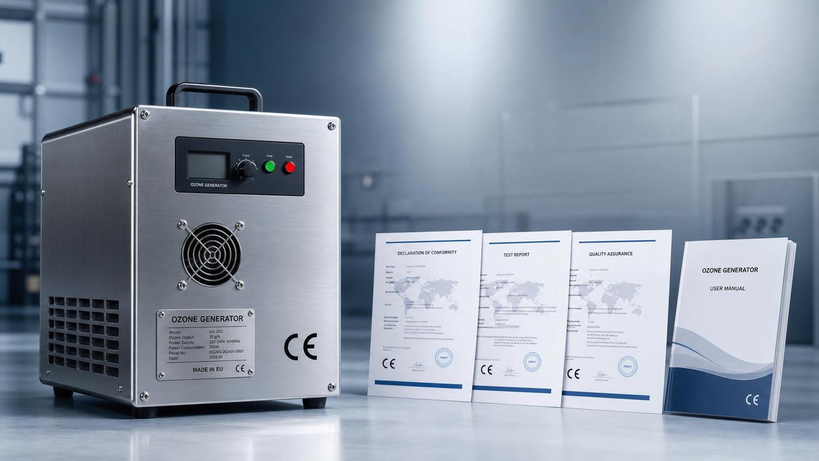 What an Ozone Generator CE Certified Mark Means for Import Compliance and Product Safety