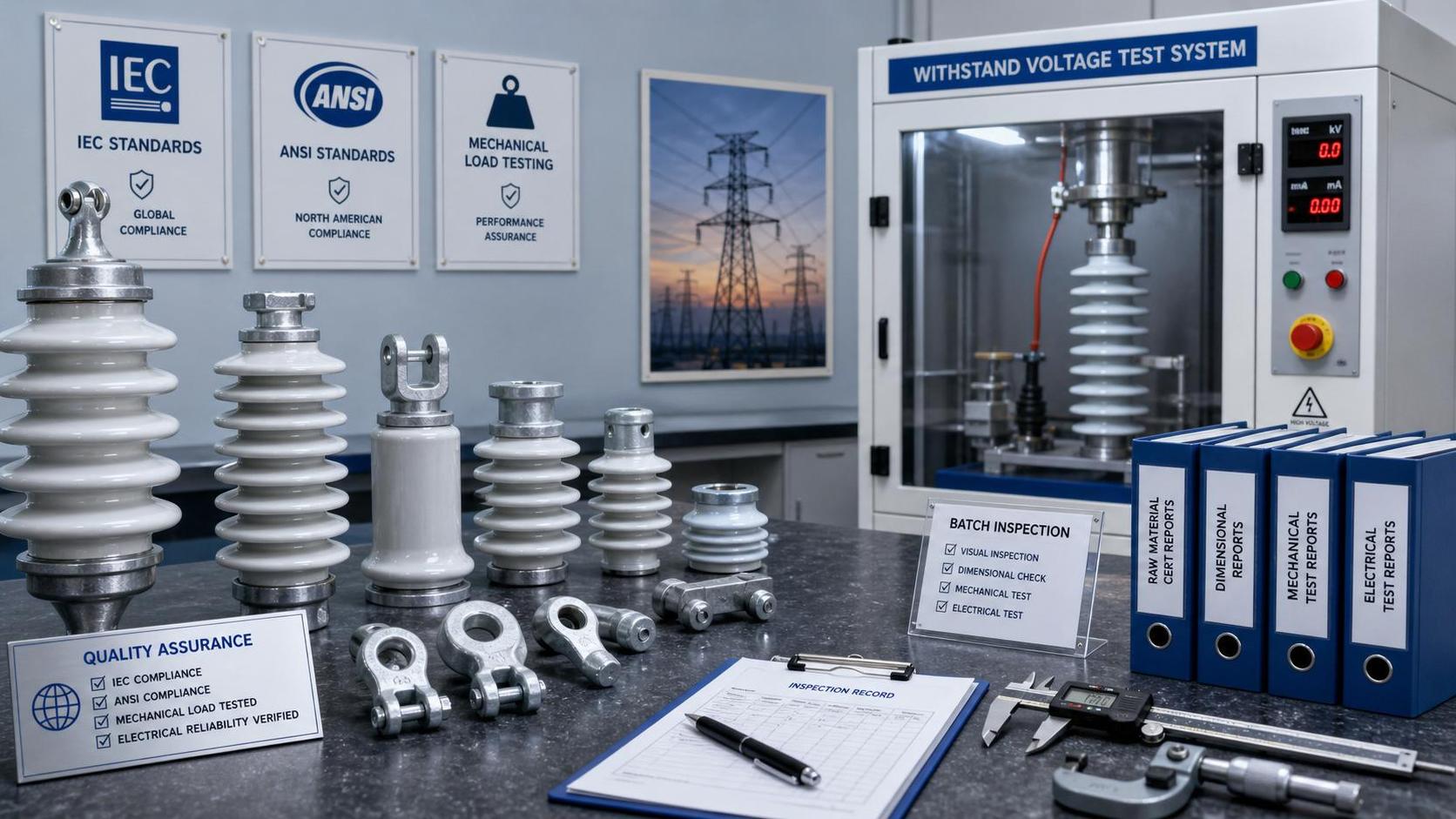 Porcelain Insulators Wholesale Manufacturer: Key Quality Tests and Specs to Check Before Ordering