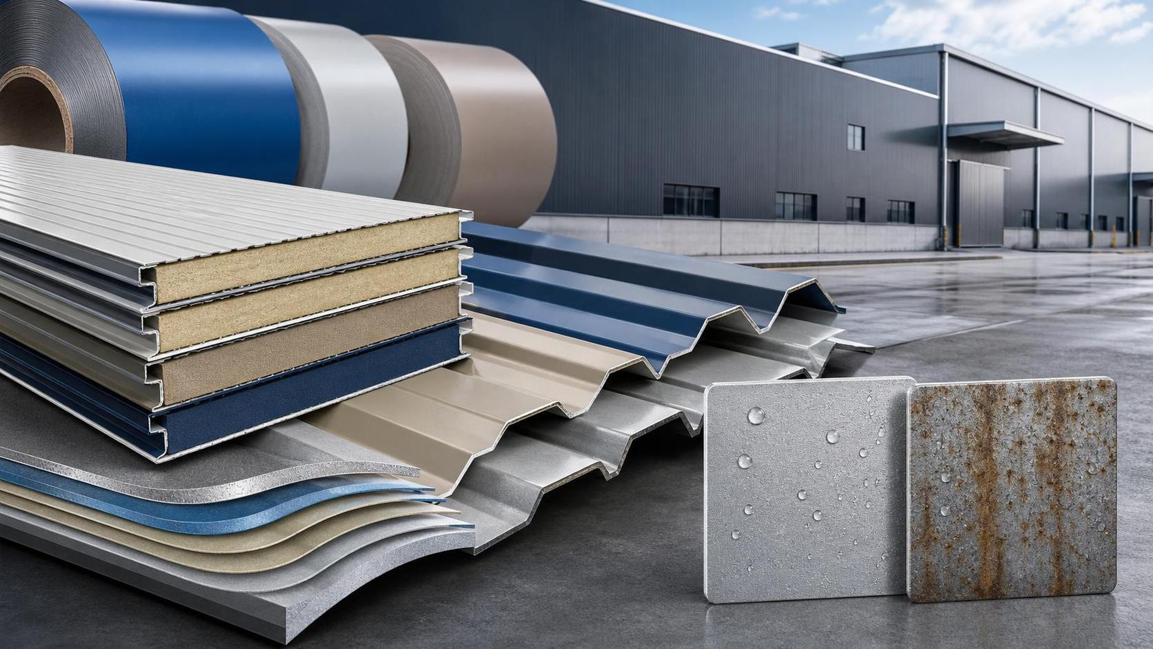 PPGI for Wall Panels: How to Compare Coating, Thickness, and Corrosion Resistance