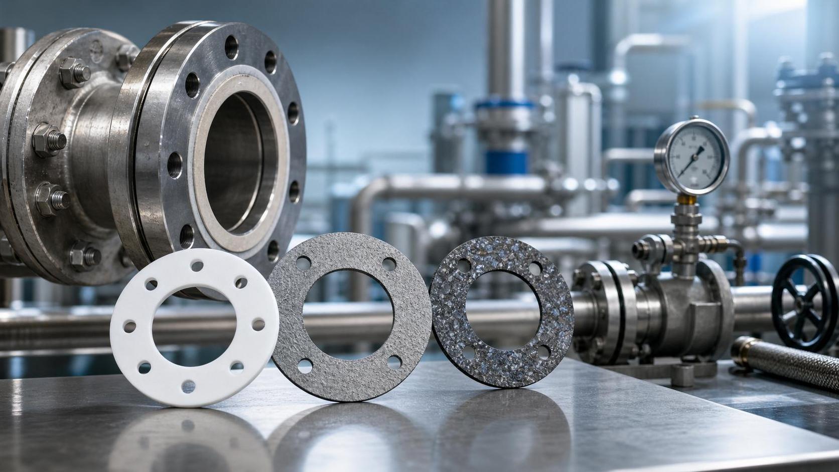 Chemical Resistant Non Asbestos Gaskets: How to Choose by Media, Temperature, and Pressure