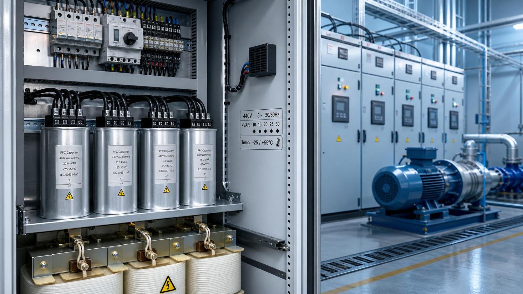 How to Choose a 440V PFC Capacitor: Voltage, kVAR, and Temperature Ratings Explained