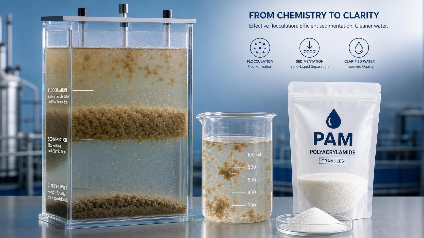 Polyacrylamide PAM Wholesale Anionic: How to Select the Right Grade for Water Treatment