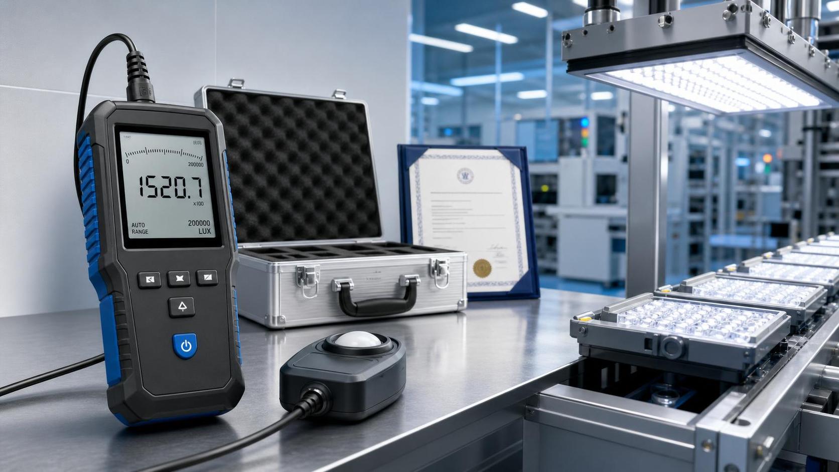 Handheld Lux Meters Bulk Buying Guide: Accuracy, Range, Calibration, and MOQ
