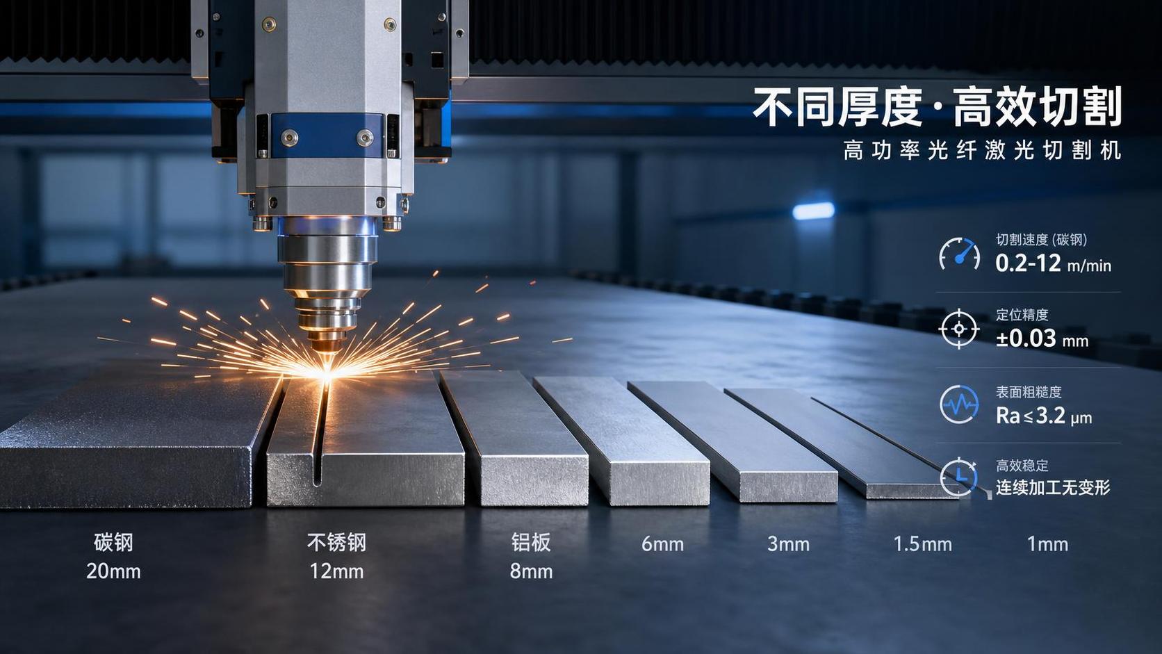How to Read Fiber Laser Cutting Speed vs Thickness Data for Better Process Planning