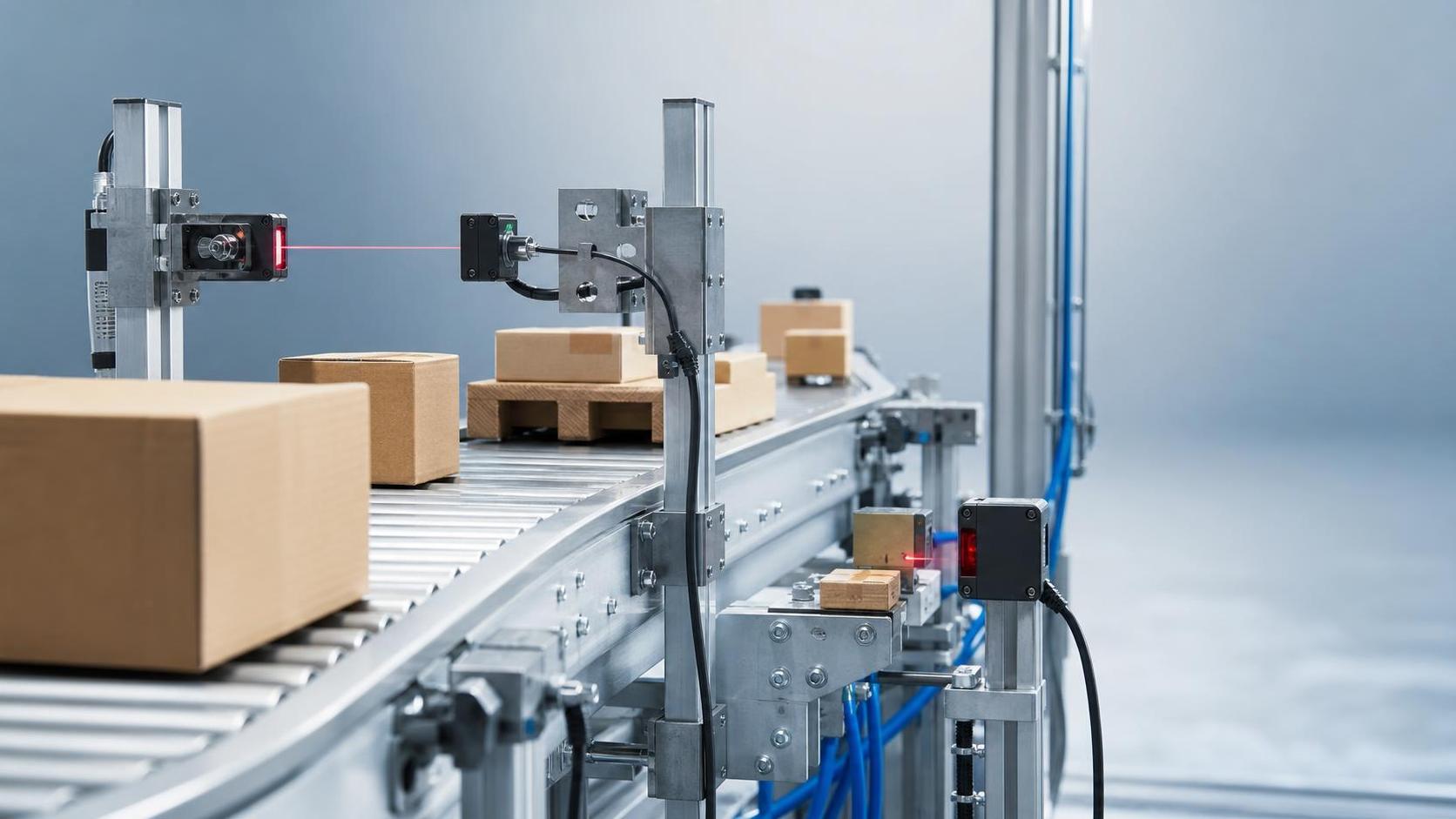 How to Select Photoelectric Sensors for Conveyor Systems by Speed, Product Size, and Dust