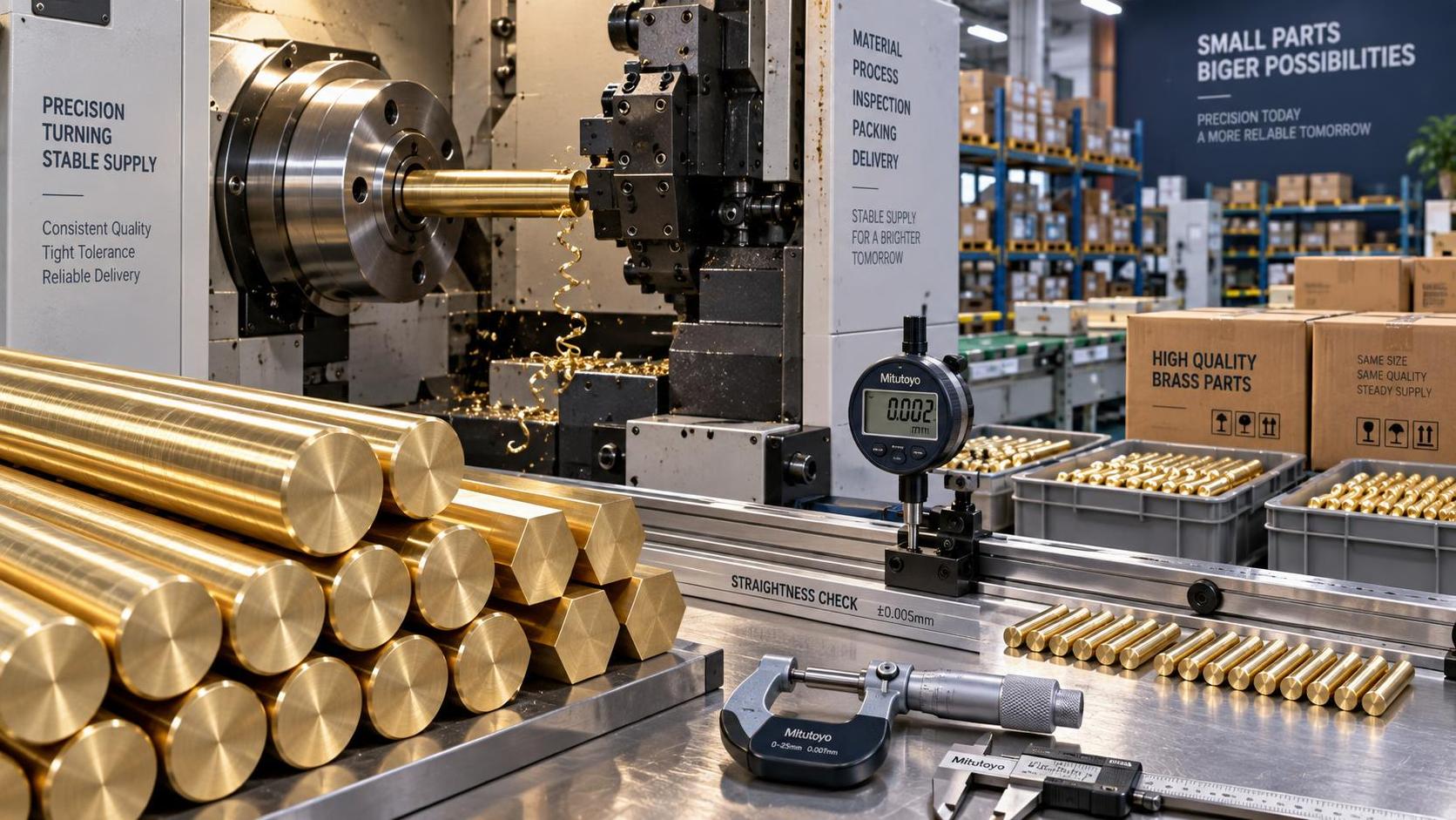 How to Evaluate a Brass Rod and Bar Manufacturer for Machining Quality and Supply Reliability