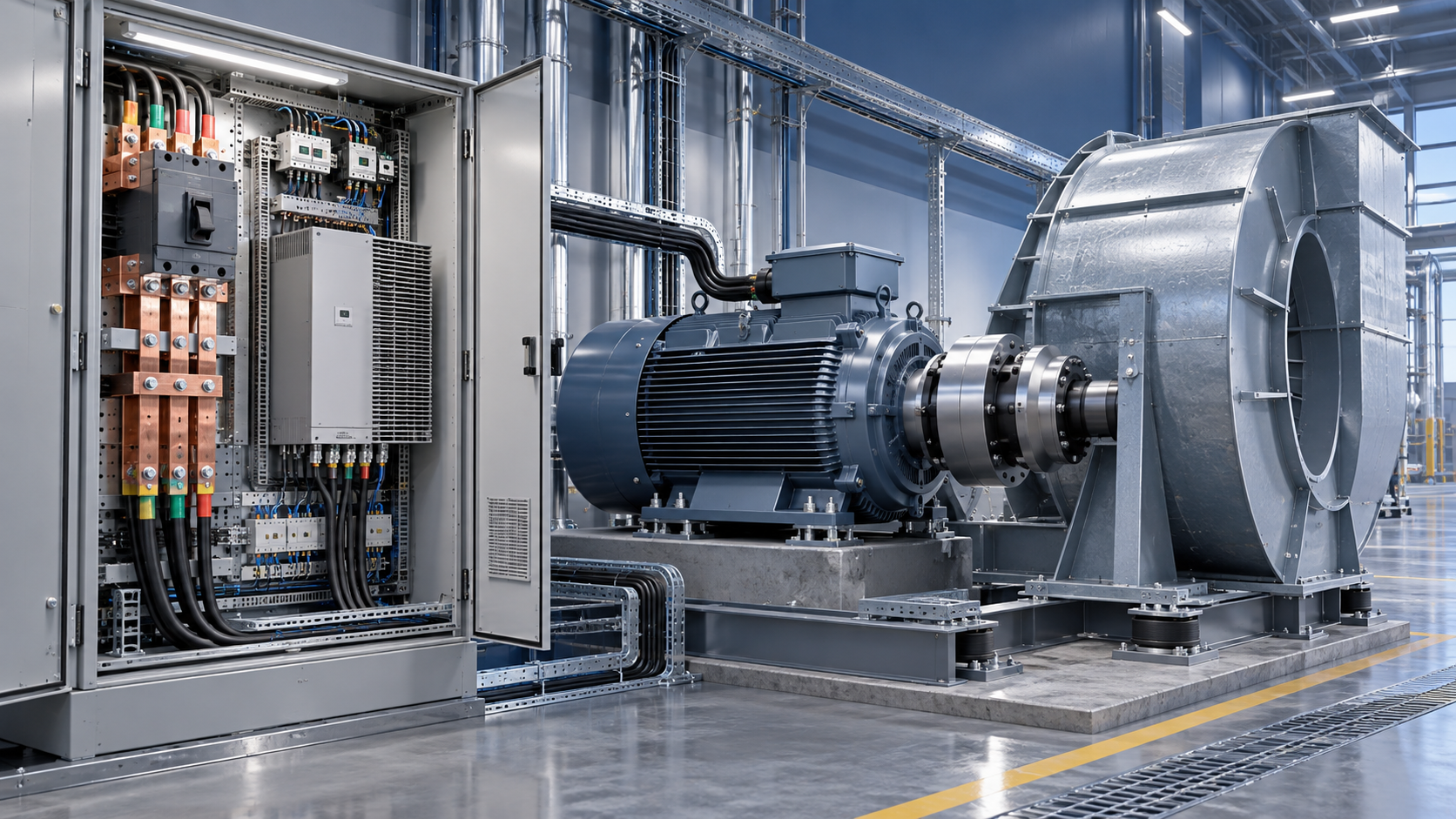 How to Size a 380V Soft Starter for High-Inertia Motor Loads
