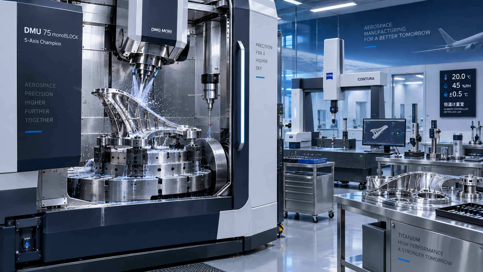 How to Specify Aerospace Precision Manufacturing Equipment for Tight-Tolerance Parts