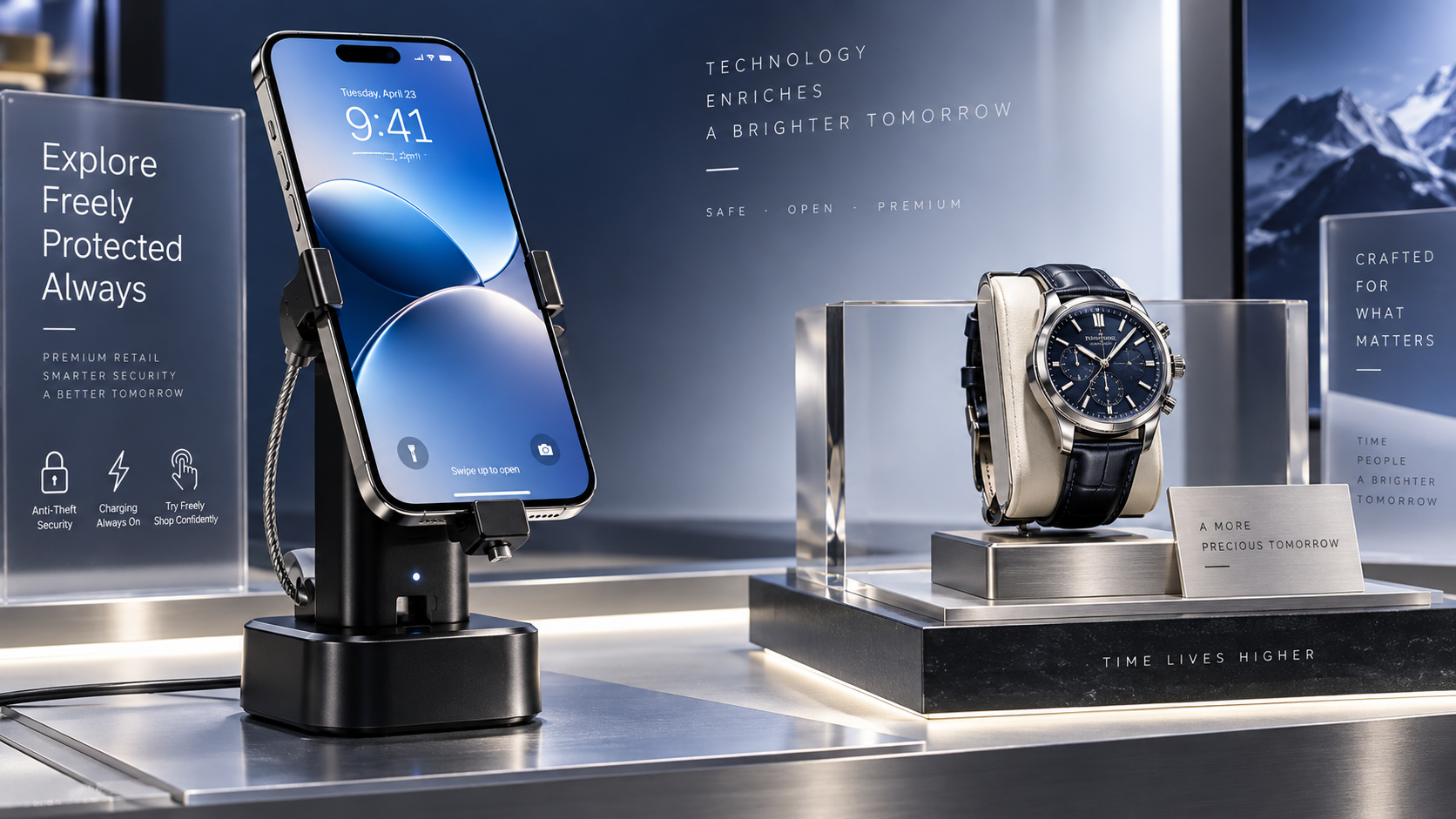 How to Choose Anti-Theft Display Stands for High-Value Retail Products
