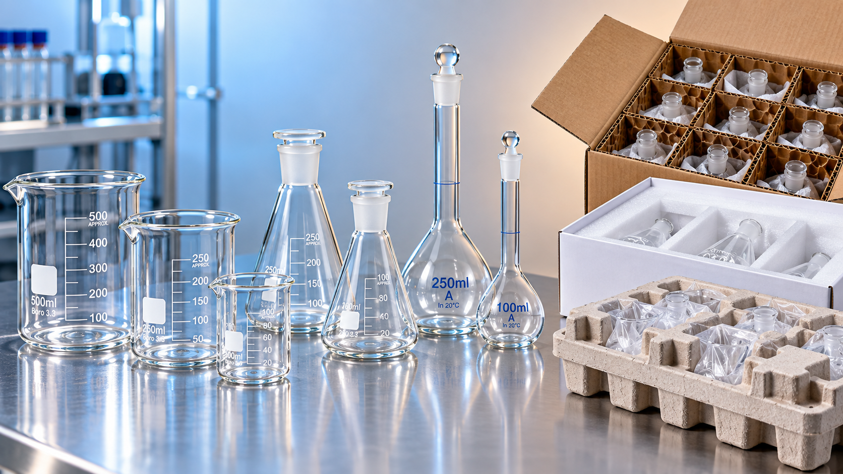 Buying Borosilicate Lab Glassware Wholesale: Specifications, Packaging, and MOQ Checks