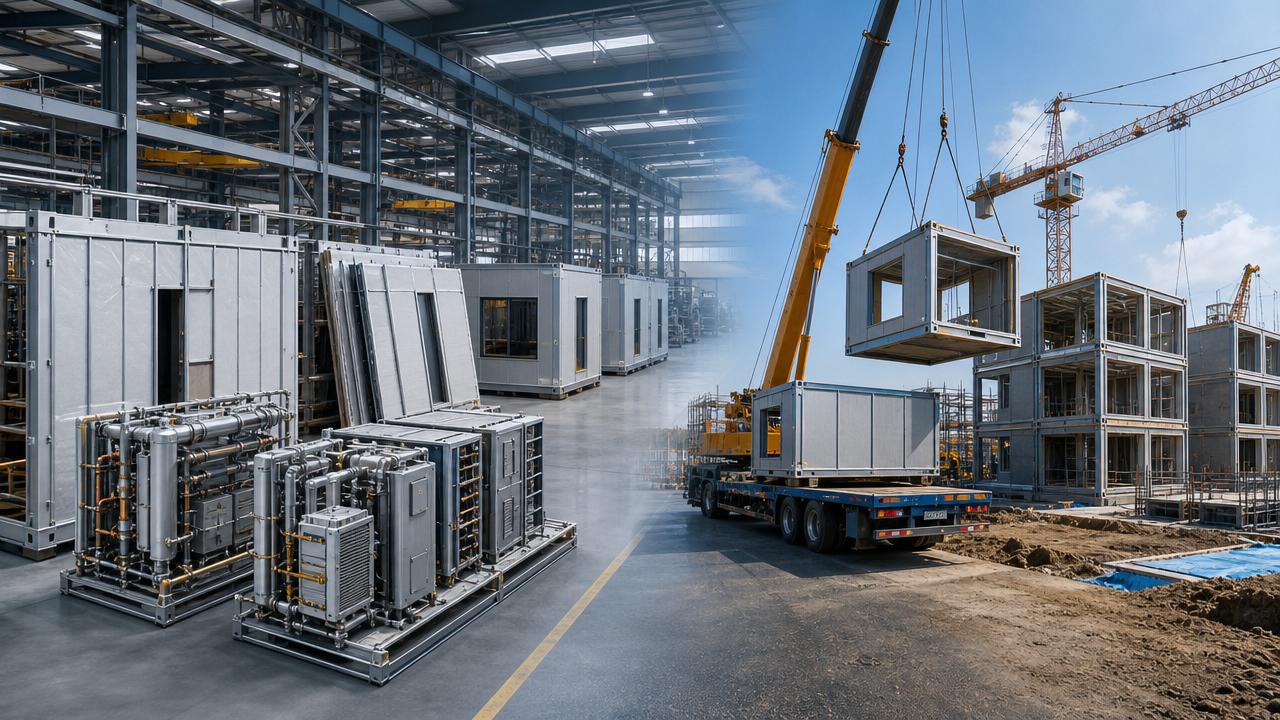 When a prefabricated construction OEM saves time and when it does not