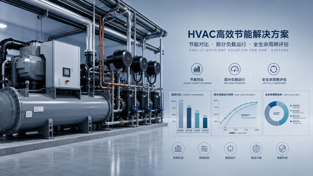 Energy-efficient HVAC comparison beyond the rated numbers