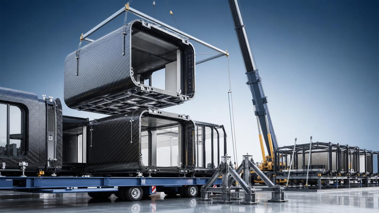 Are carbon-fiber modular units worth it for prefab builds