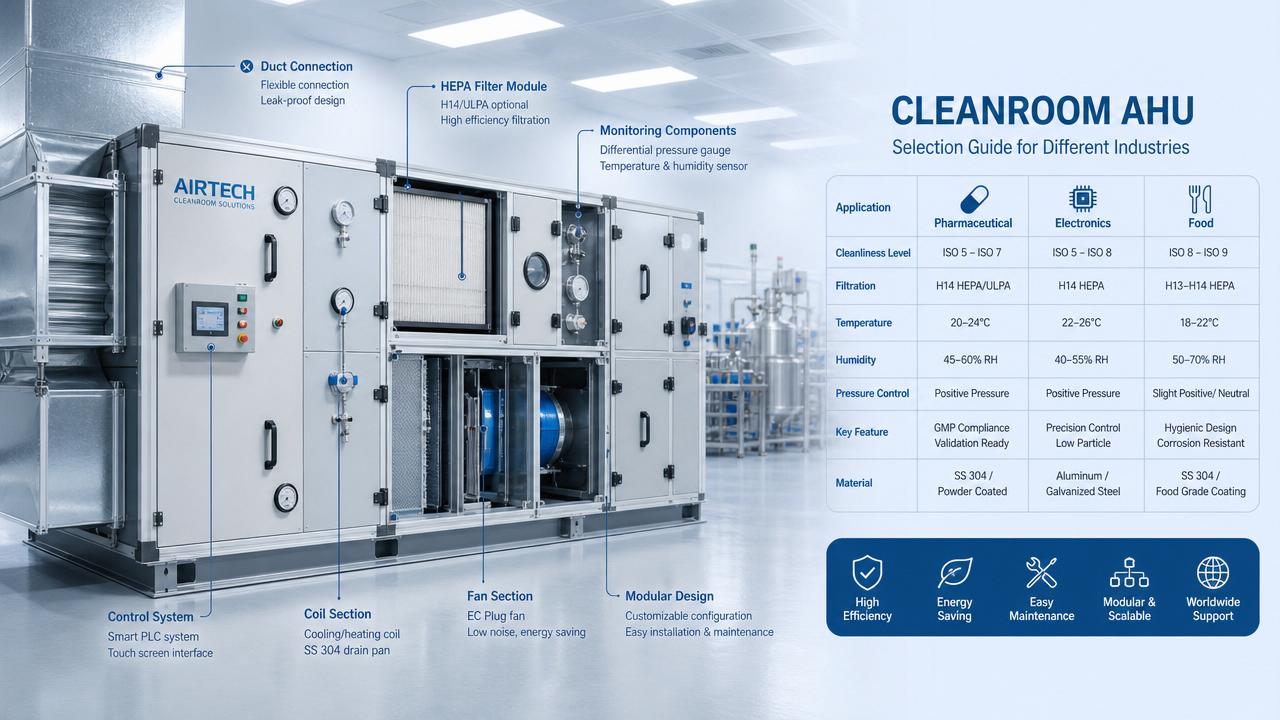 Cleanroom HVAC System Factory Selection Mistakes to Avoid Early