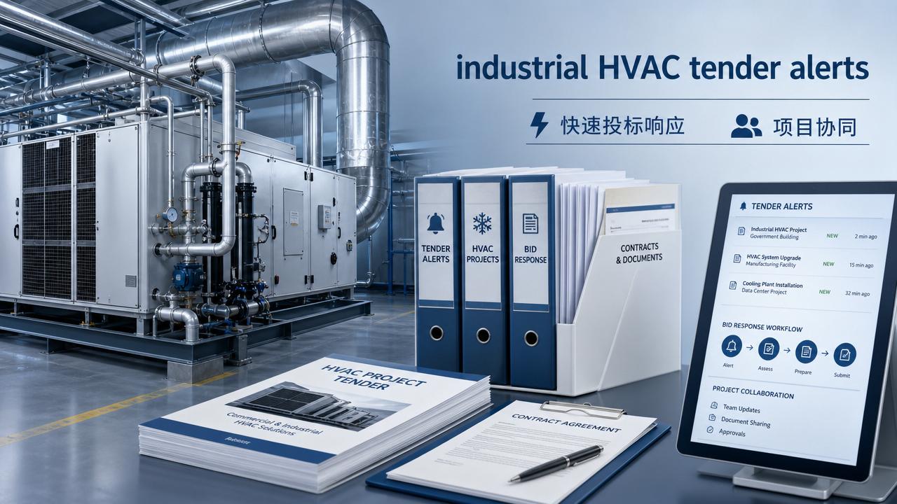 How industrial hvac tender alerts can cut bid response time