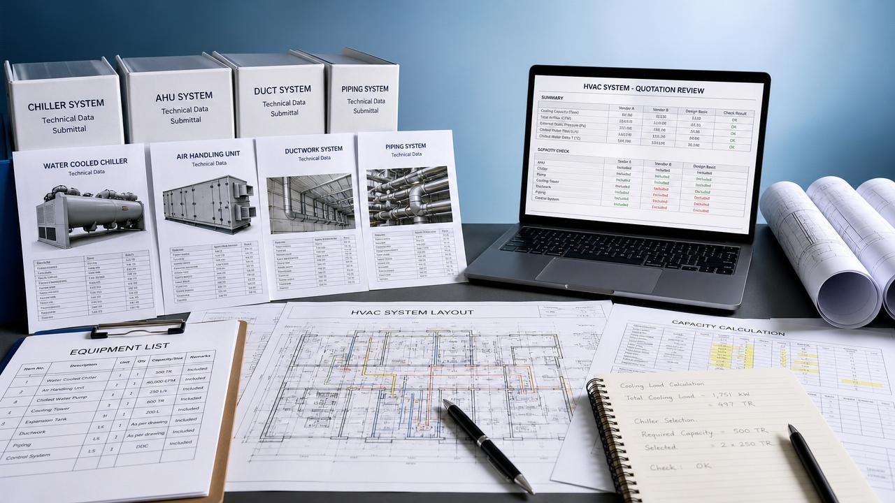 How to read an industrial HVAC quotation without mistakes
