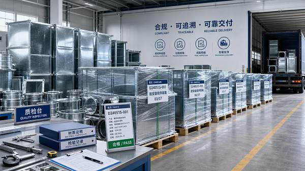 When does an HVAC ducting factory become a project risk
