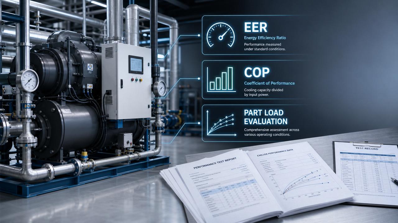 How to read chiller EER COP benchmarks without mistakes