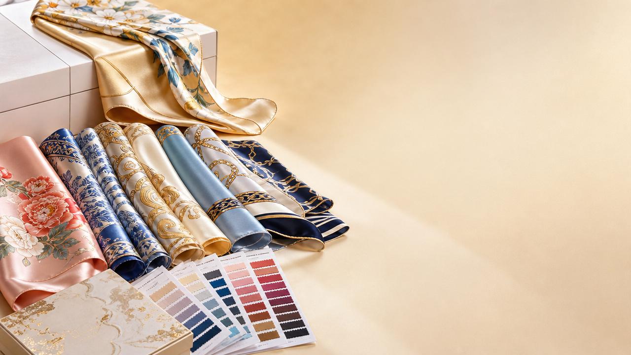 Custom Printed Silk Scarves: Fabric, Printing Methods, and MOQ Tips