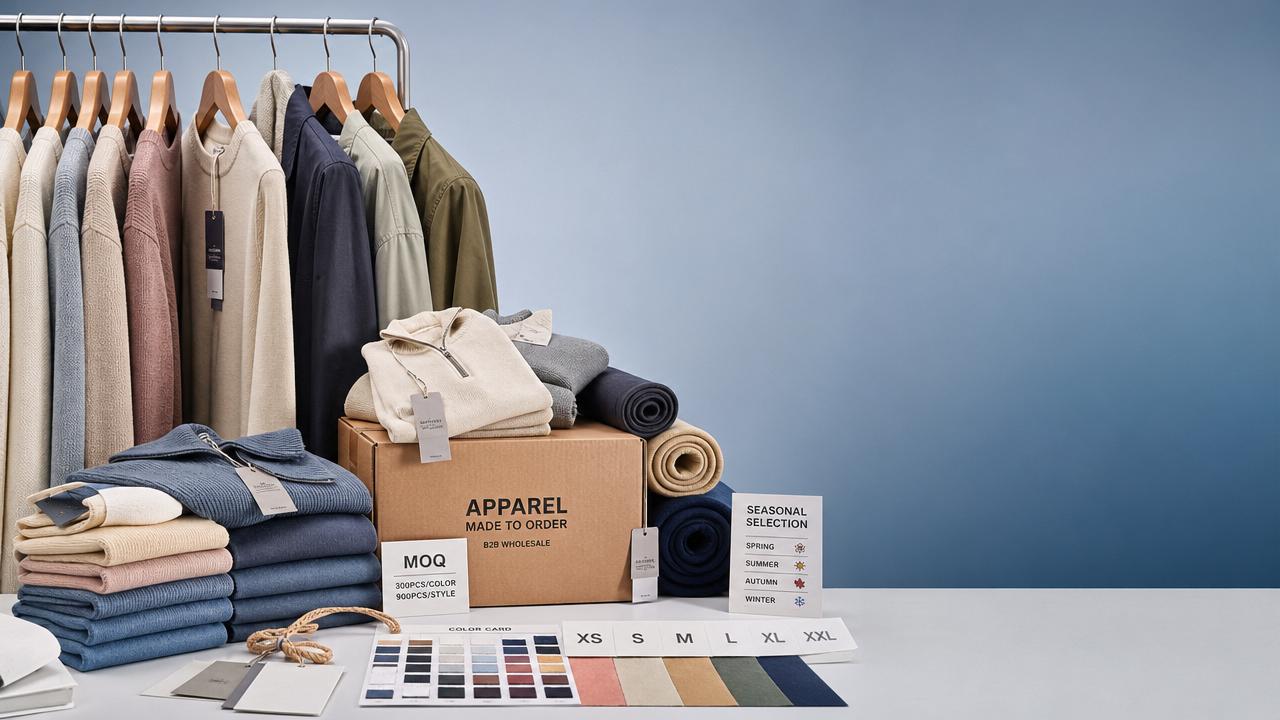 How to Choose Wholesale Garments for Retail Stores by Margin, MOQ, and Season