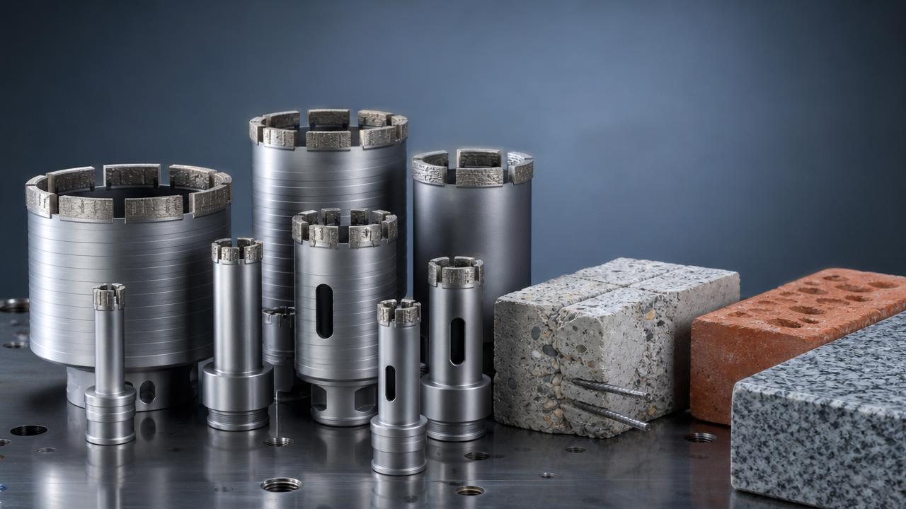 Diamond Core Drill Bits Explained: Types, Bond Hardness, and Best Materials