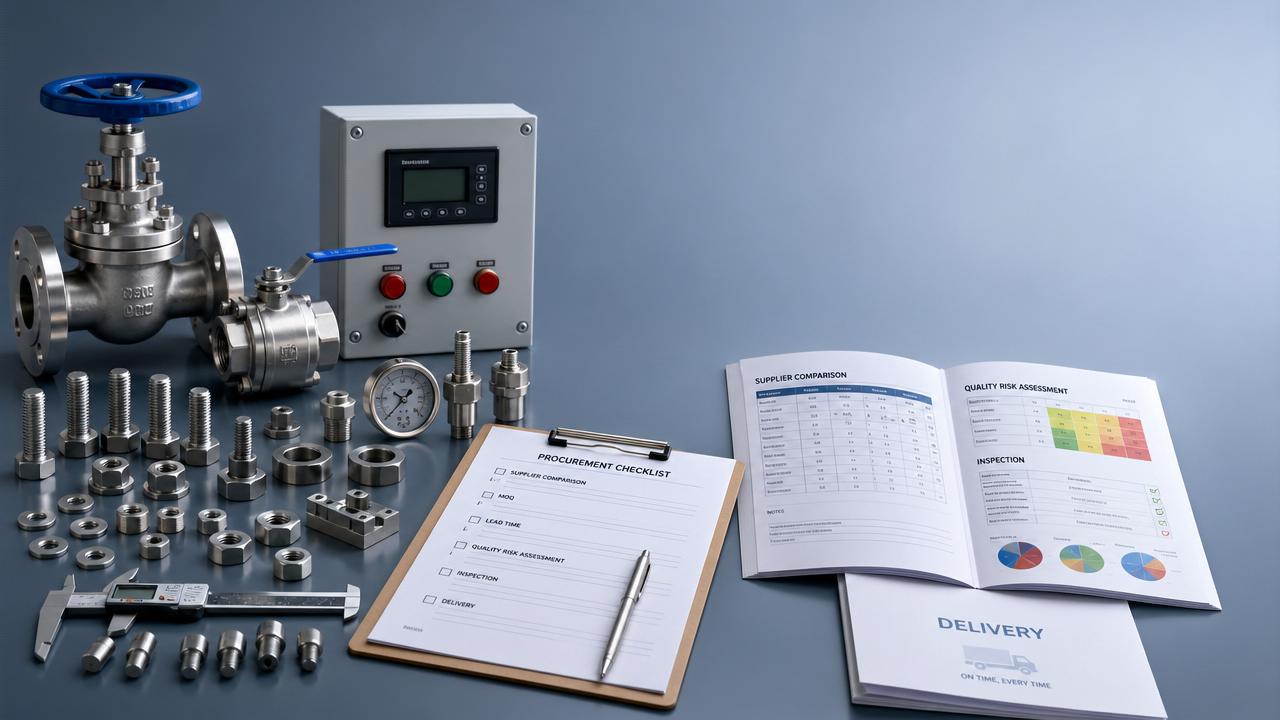 Hardware Sourcing Checklist: How to Compare Suppliers, MOQs, Lead Times, and Quality Risk