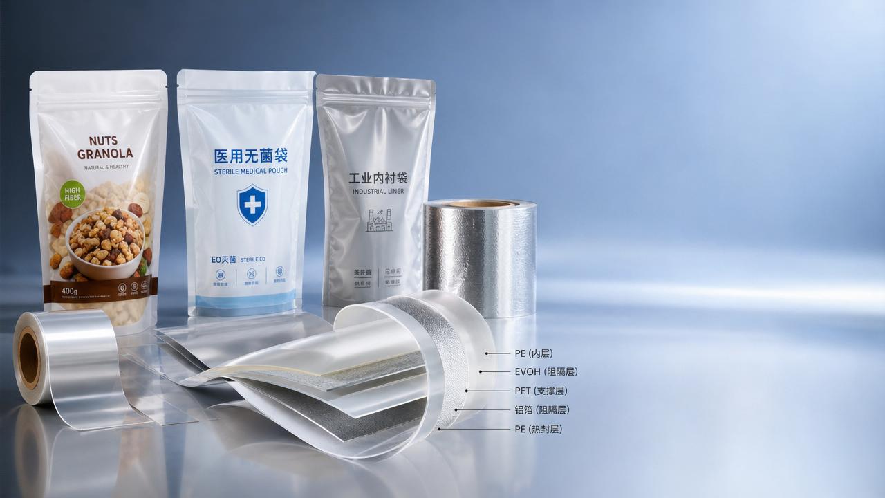 Flexible Packaging Explained: Common Materials, Barrier Properties, and End-Use Applications