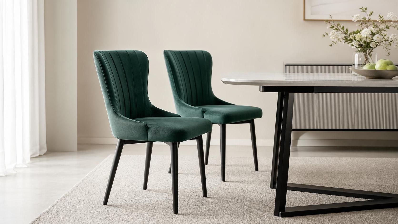 How to Choose Velvet Upholstered Dining Chairs for Durability, Comfort, and Easy Cleaning