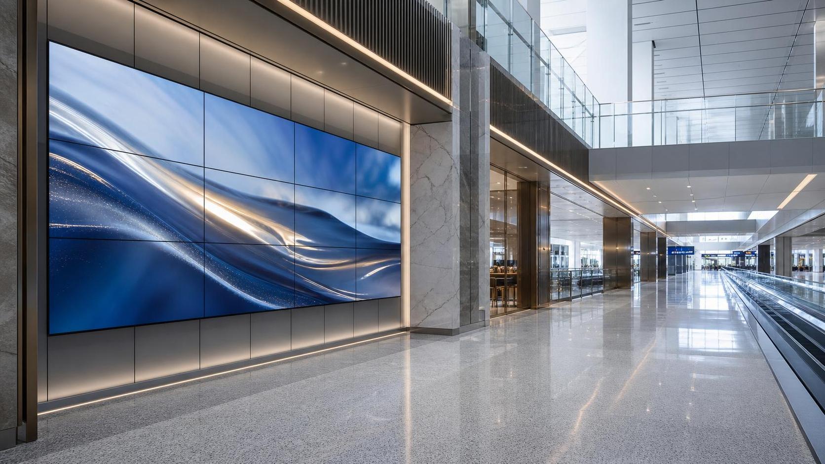 How to Choose LCD Video Walls for Advertising in Retail, Airports, and Lobbies