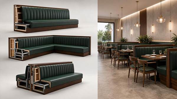 Wholesale Diner Booths: How to Compare Materials, Layout Options, and Lead Times