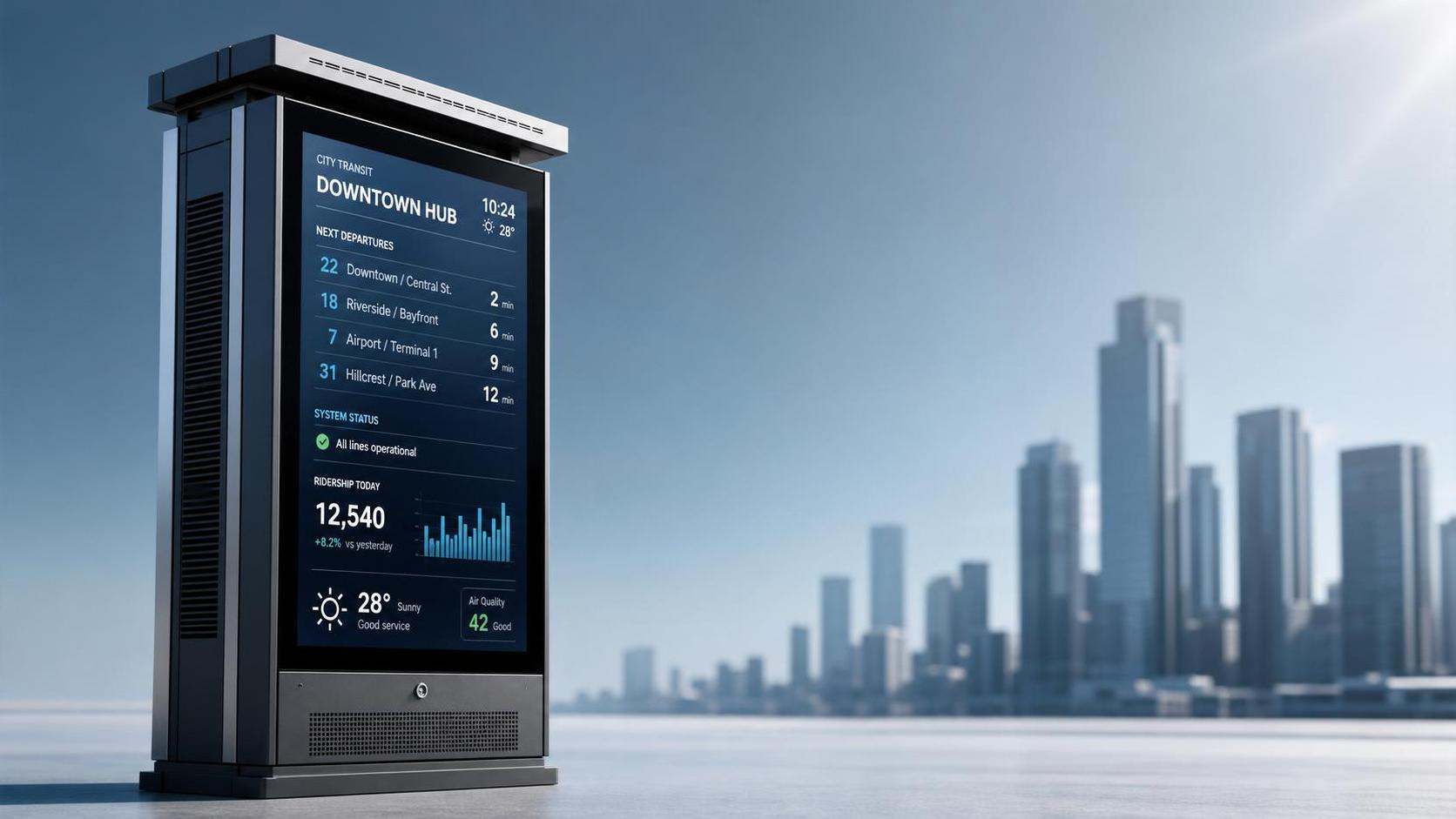 High Brightness LCD Screen Selection Guide for Outdoor Use: Nits, Contrast, and Heat Management