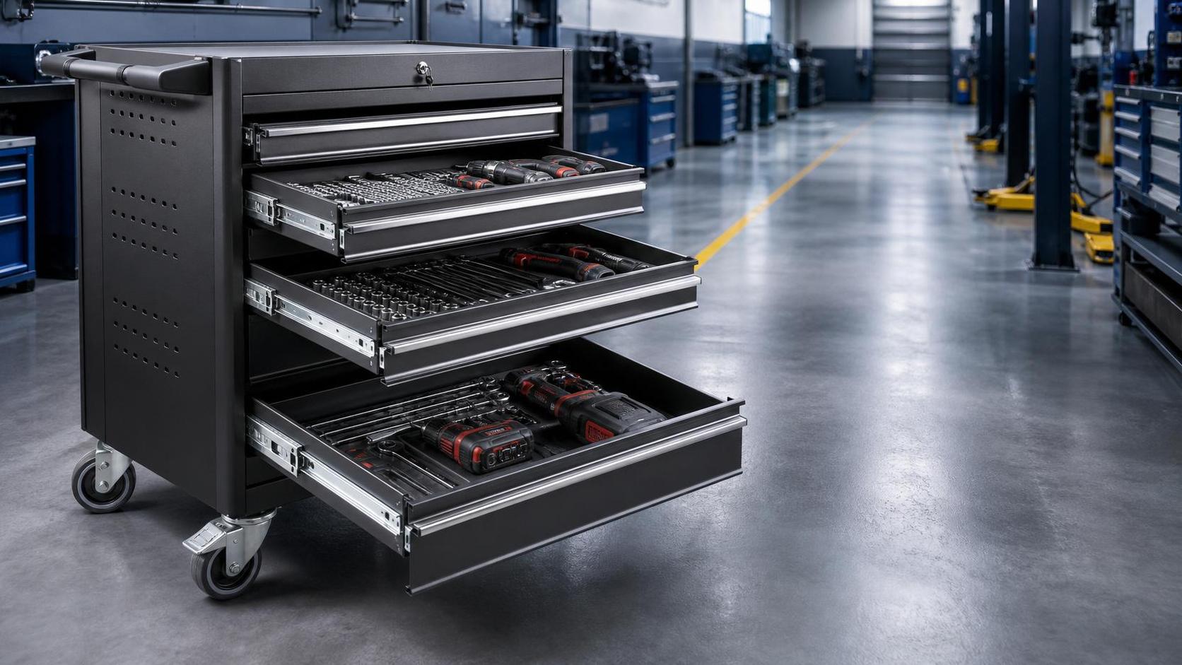 Rolling Tool Cabinets Buying Guide: Drawer Load, Locking Systems, and Shop Layout