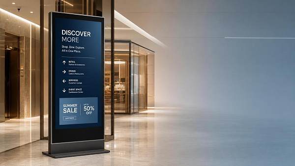 How to Choose Floor Standing Digital Signage for Retail, Lobbies, and Event Spaces