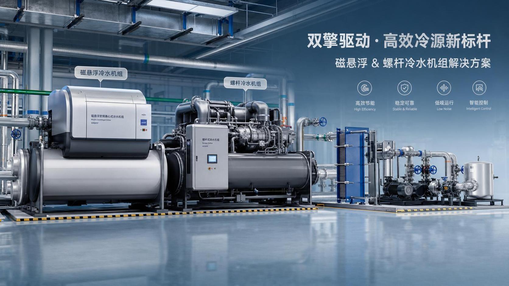 Magnetic Levitation Chillers vs Screw Chillers: Which Fits High-Efficiency HVAC Projects?