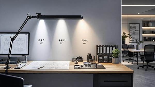 Task Lighting for Workspaces: How to Choose Beam Angle, Brightness, and Color Temperature