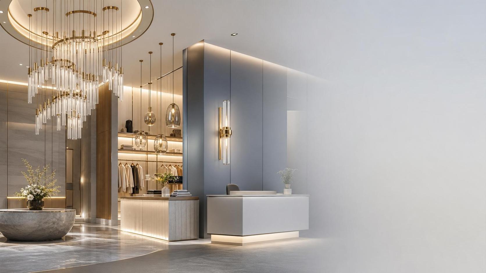 How to Choose Decorative Lighting for Hospitality, Retail, and Office Spaces