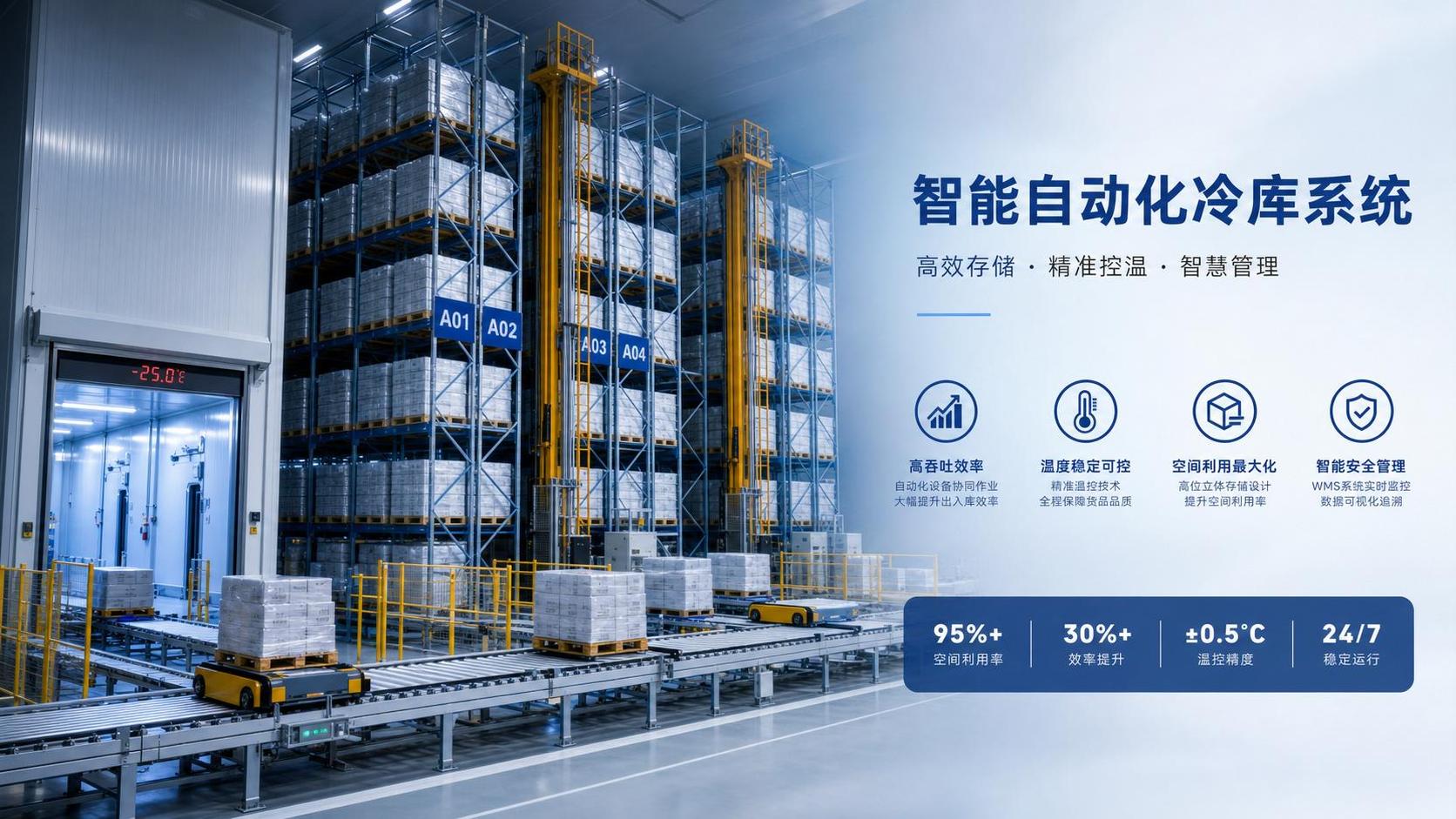 How to Compare Automated Cold Storage Solutions for Throughput, Temperature, and Space