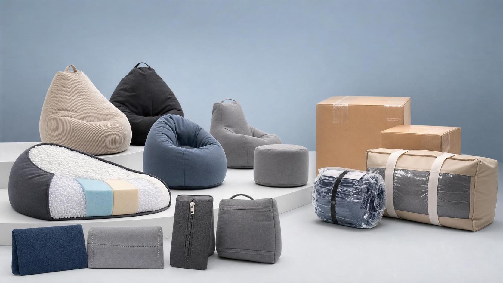 Wholesale Bean Bag Chairs Buying Guide: Fill Material, Cover Fabric, MOQ, and Lead Time