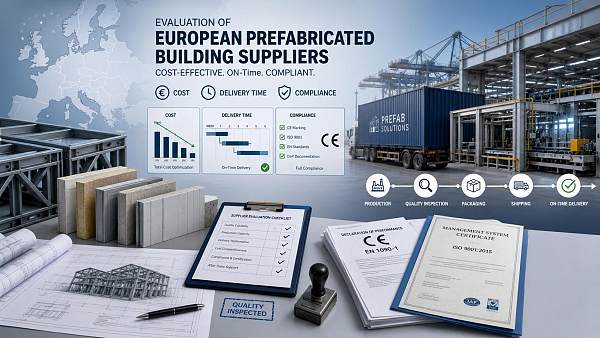 How to Evaluate a Prefab Construction Supplier in Europe for Cost, Lead Time, and Compliance