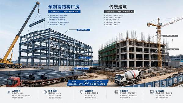 Prefab Steel Construction vs Traditional Builds: Timeline, Cost Drivers, and Site Constraints