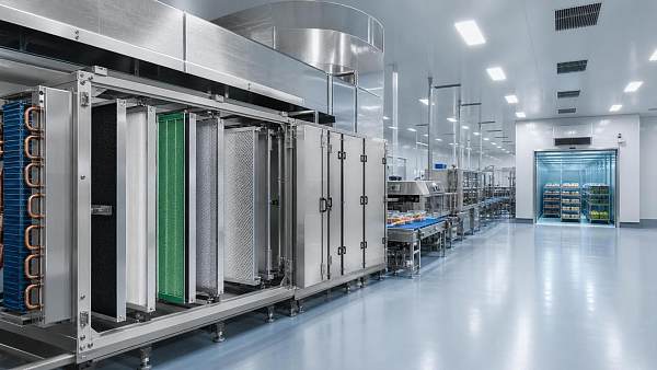 AHU Filtration Efficiency (MERV) in Food Processing: How to Meet Hygiene Needs
