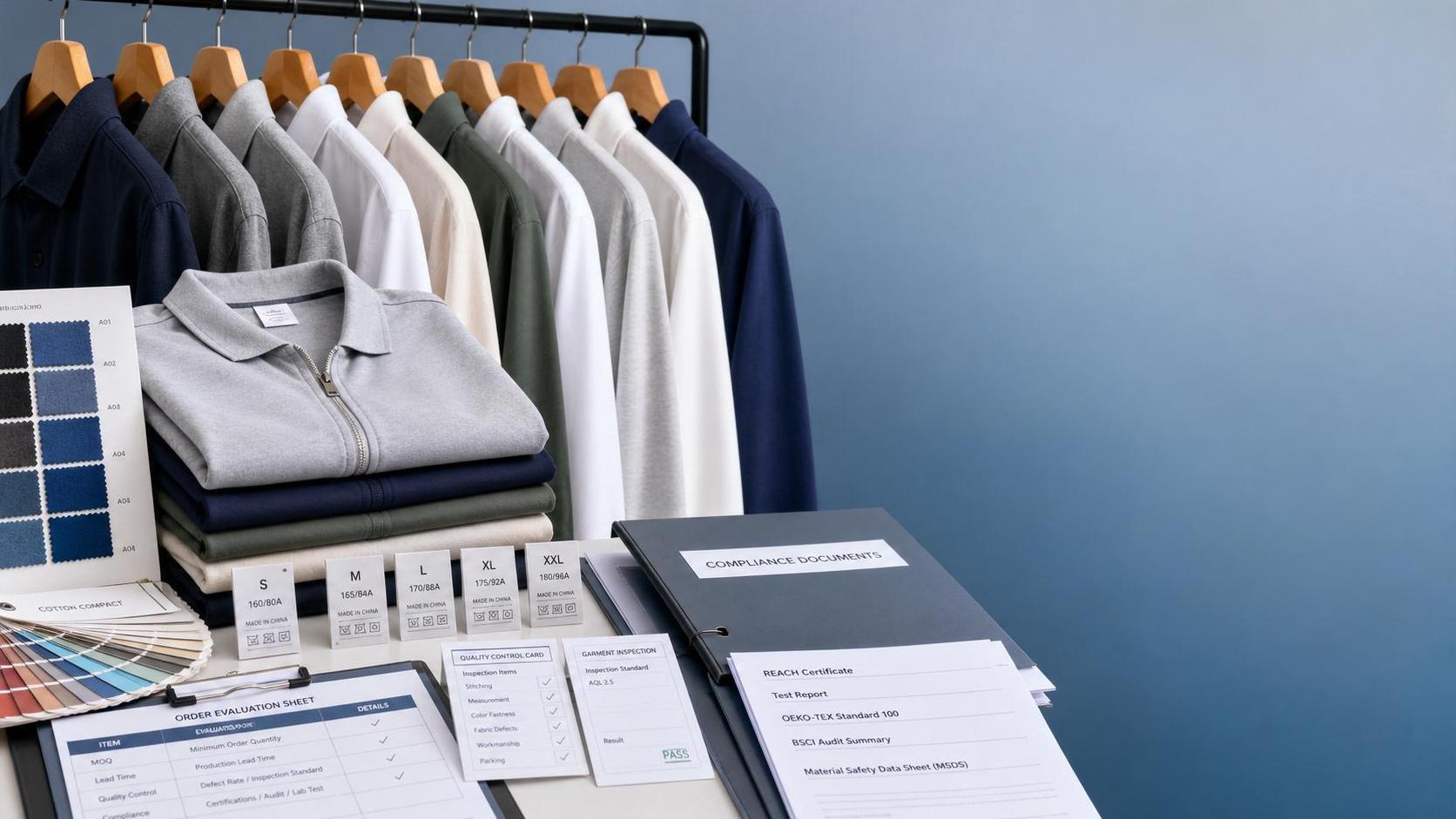 How to Choose a Wholesale Garments Supplier: MOQ, Lead Time, Quality Control, and Compliance