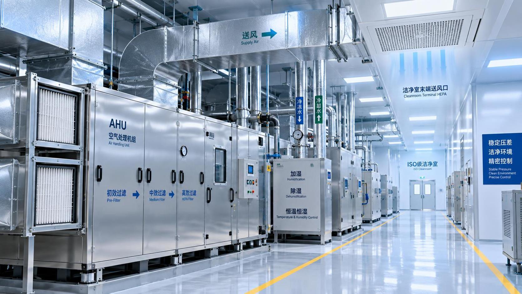 Cleanroom HVAC System Pricing: Cost Drivers for ISO-Classified Projects
